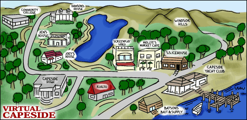 map of capeside